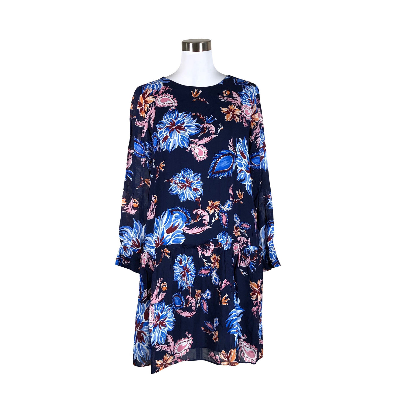 Unisex Gant - Schiffon dress, size 36 - Blue (1)