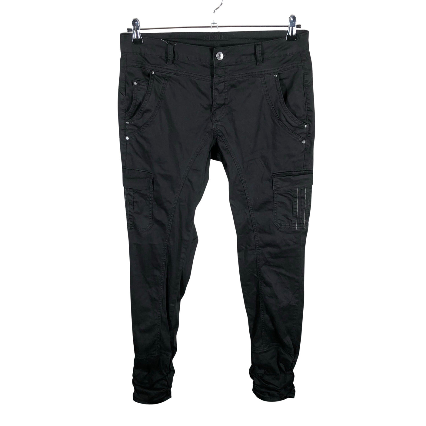 Unisex Cream - Cargo pants, size W32 - Black (1)