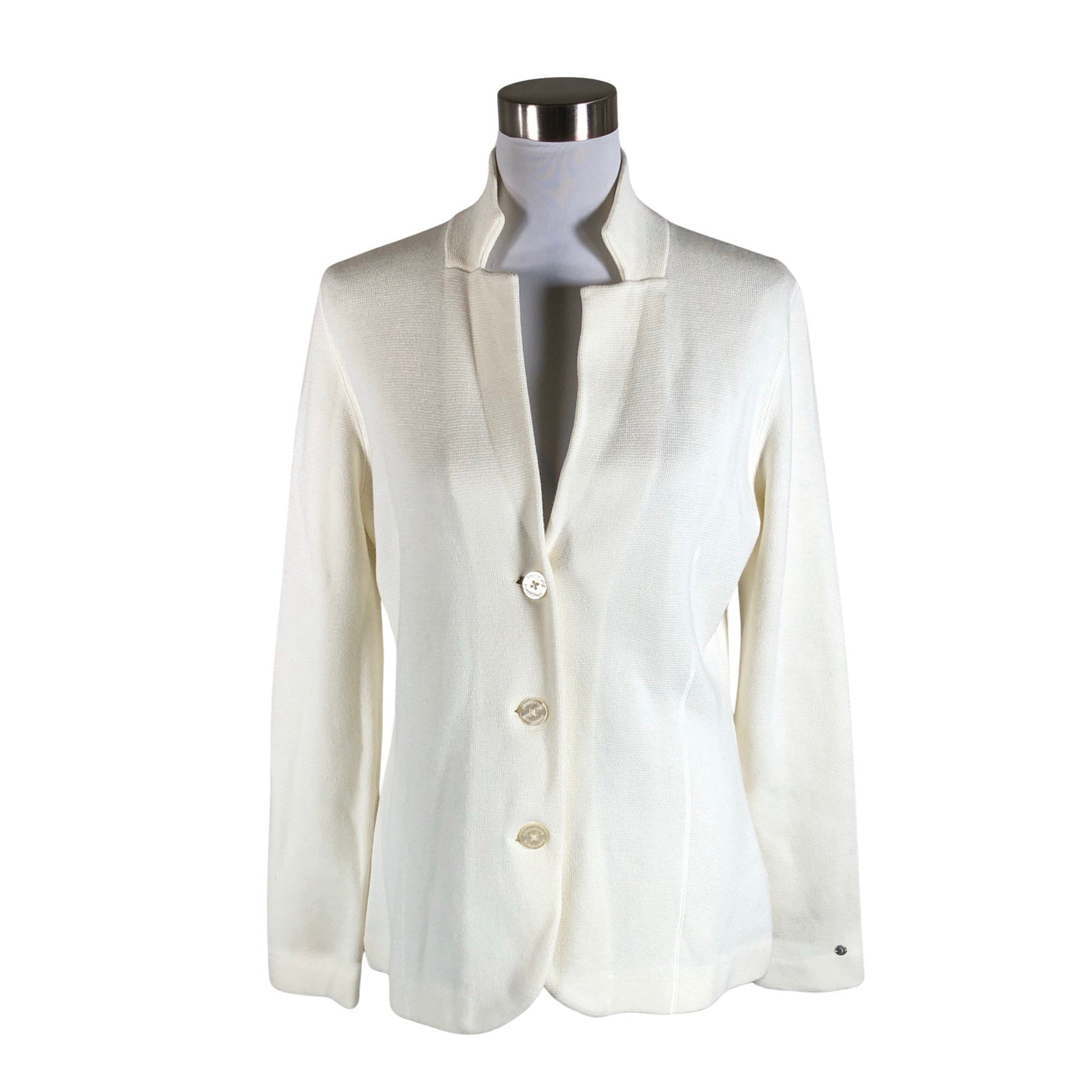 Unisex Boomerang - Cardigan, size 40 - Natural white (1)
