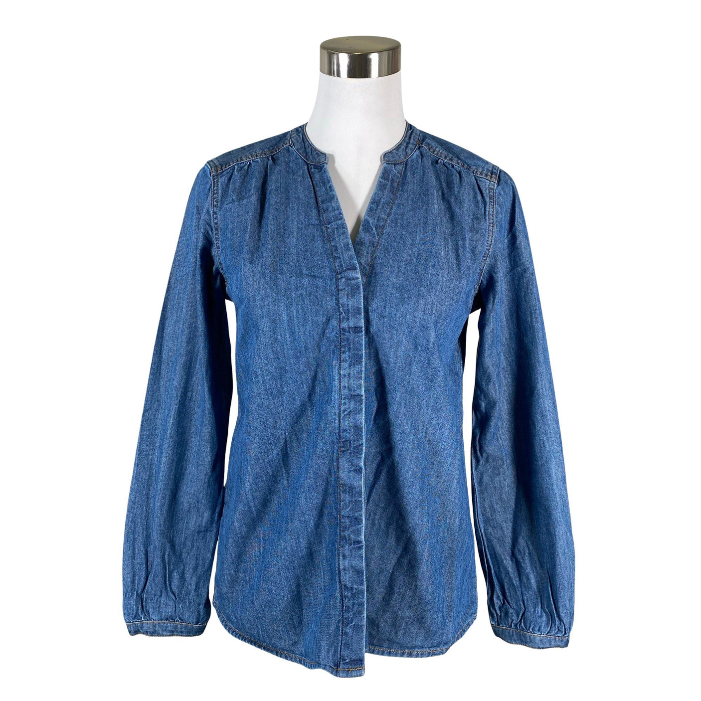 Unisex Esprit - Denim shirt, size 36 - Blue (1)