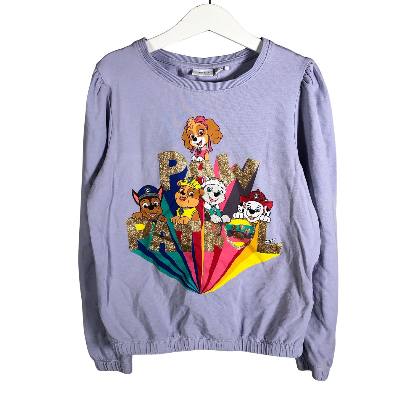 Unisex Name It - Tricot shirt, size 122 - 128 - Violet (1)