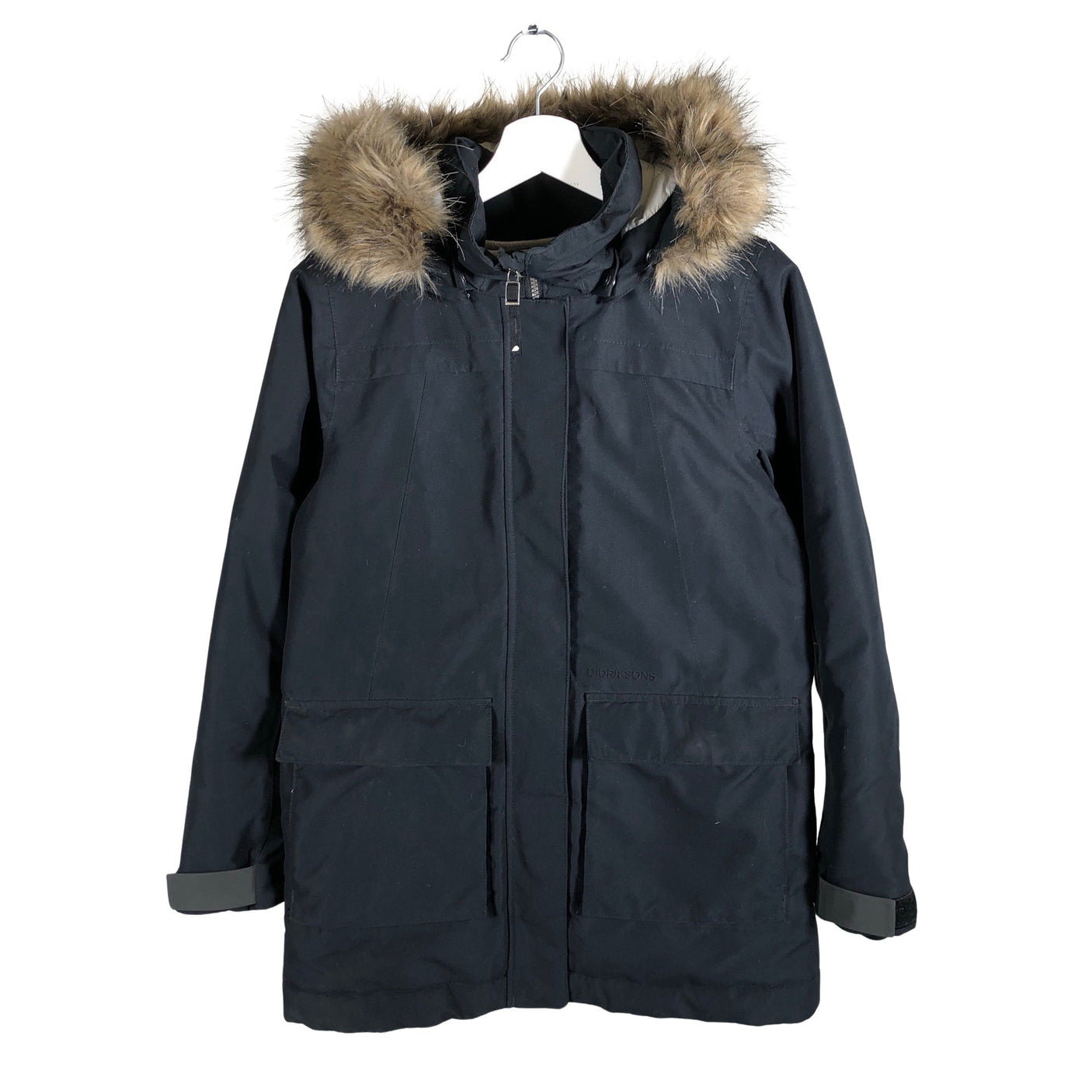 Unisex Didriksons - Winter jacket, size 158 - 164 - Black (1)