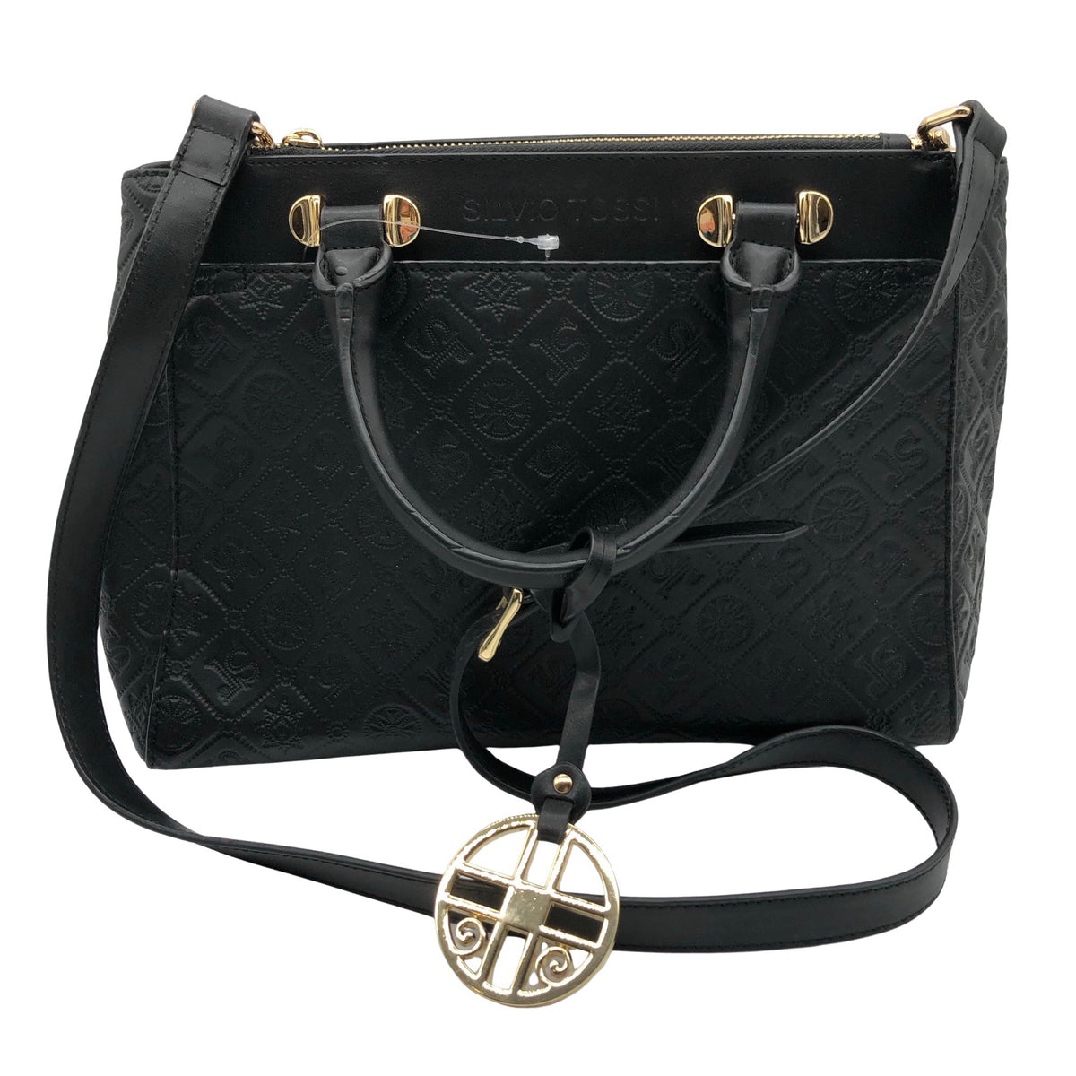 Unisex Silvio Tossi - Handbag, size Midi - Black (1)