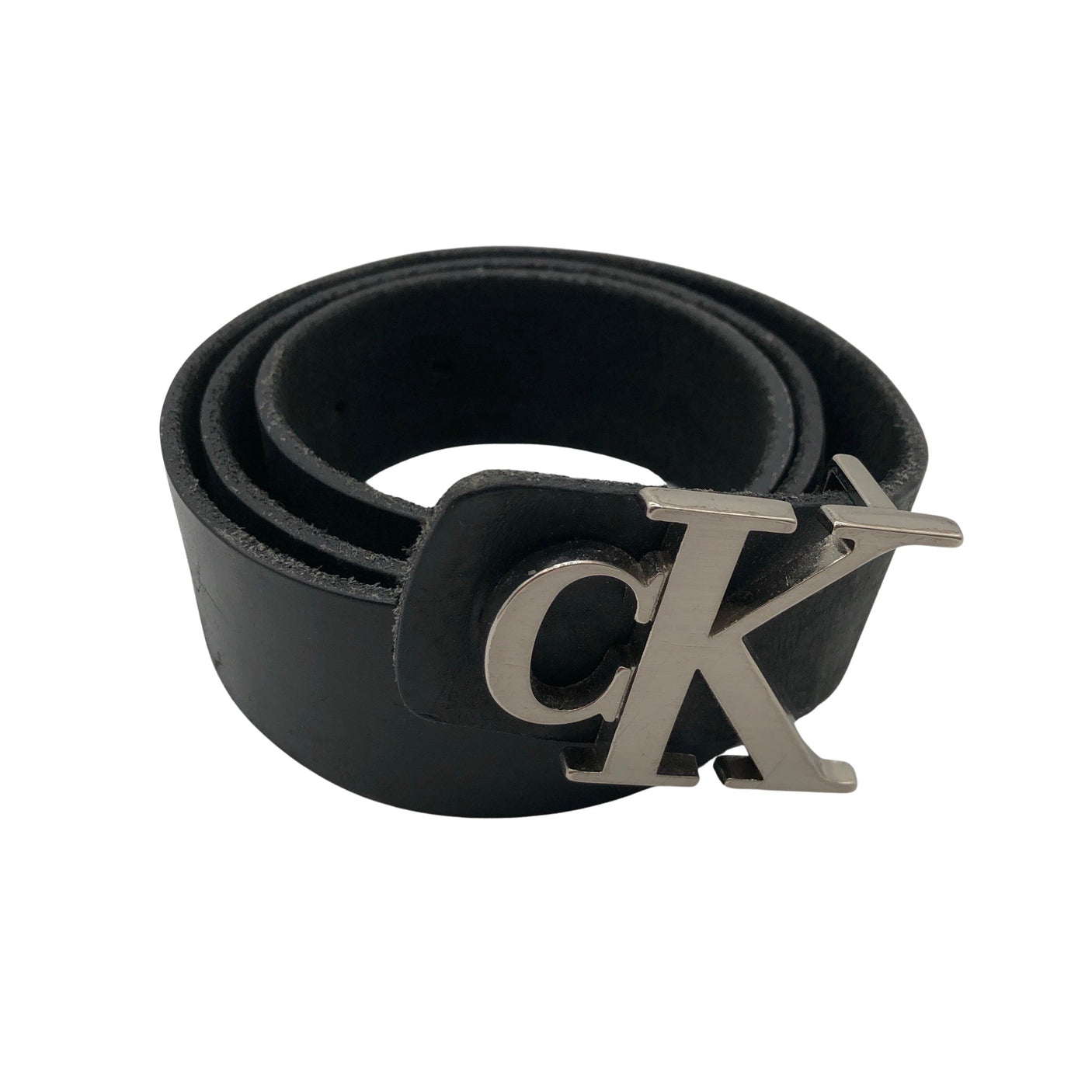 Unisex Calvin Klein - Leather belt, size No size - Black (1)