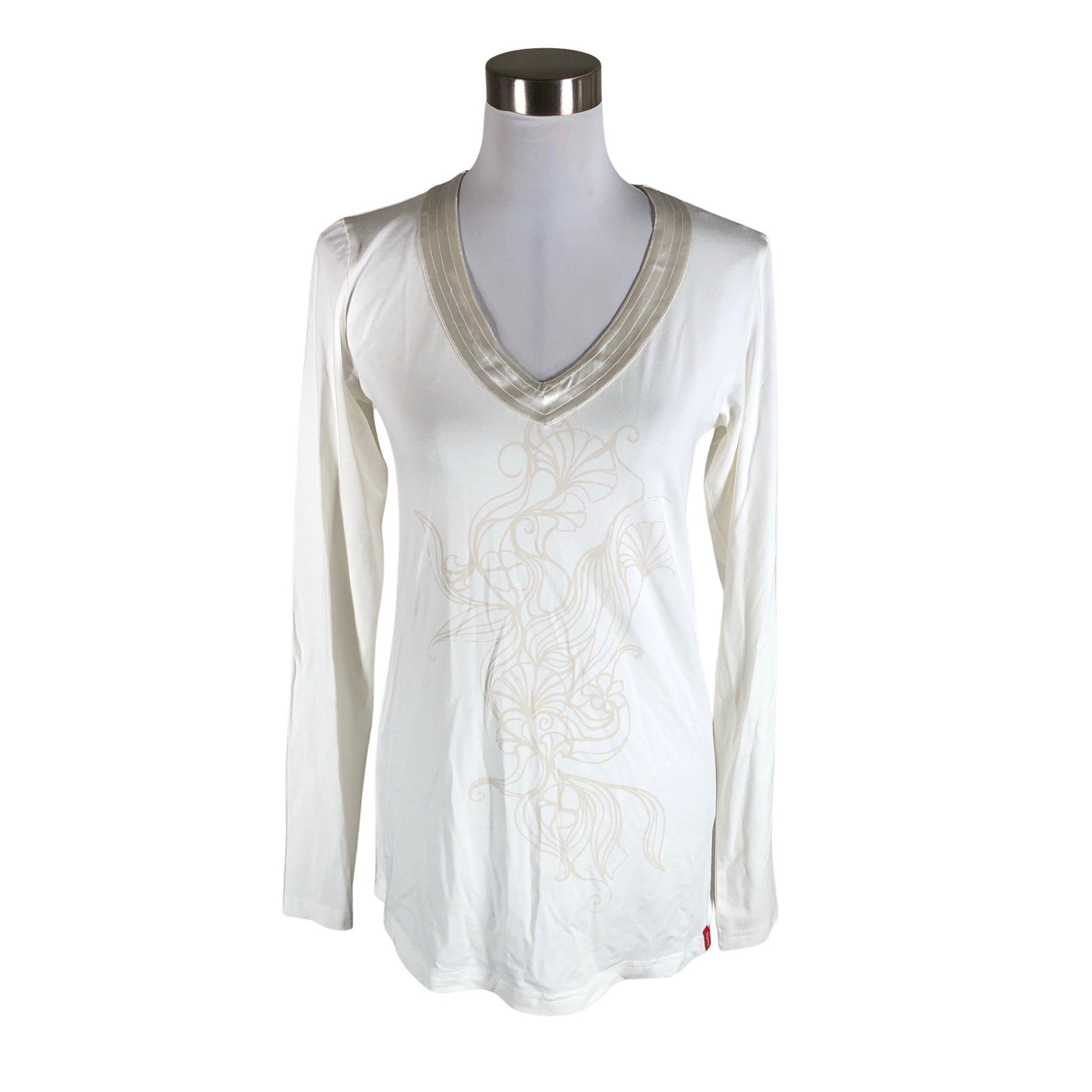 Unisex Esprit - Tricot shirt, size 38 - Natural white (1)