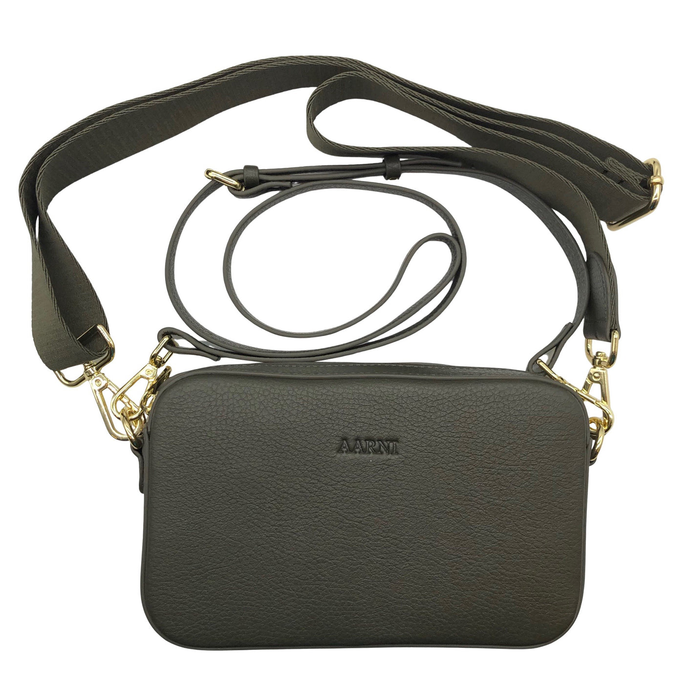 Unisex Aarni - Shoulder bag, size Midi - Green (1)