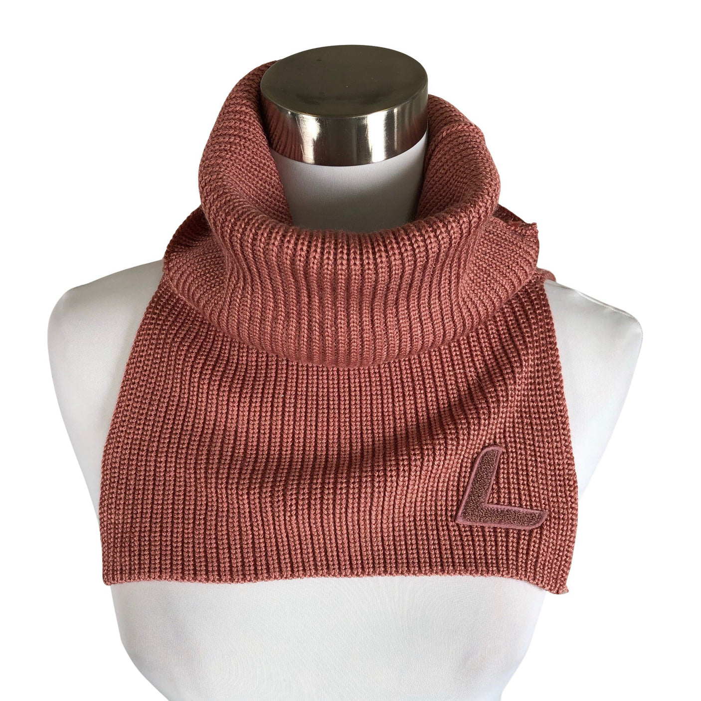 Unisex Luhta - Circle scarf, size Mini - Light pink (1)