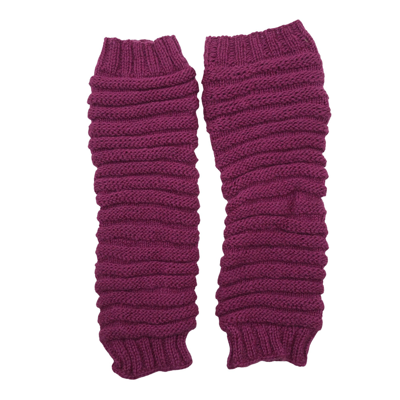 Unisex Handmade - Leg warmers, size 36 - Violet (1)