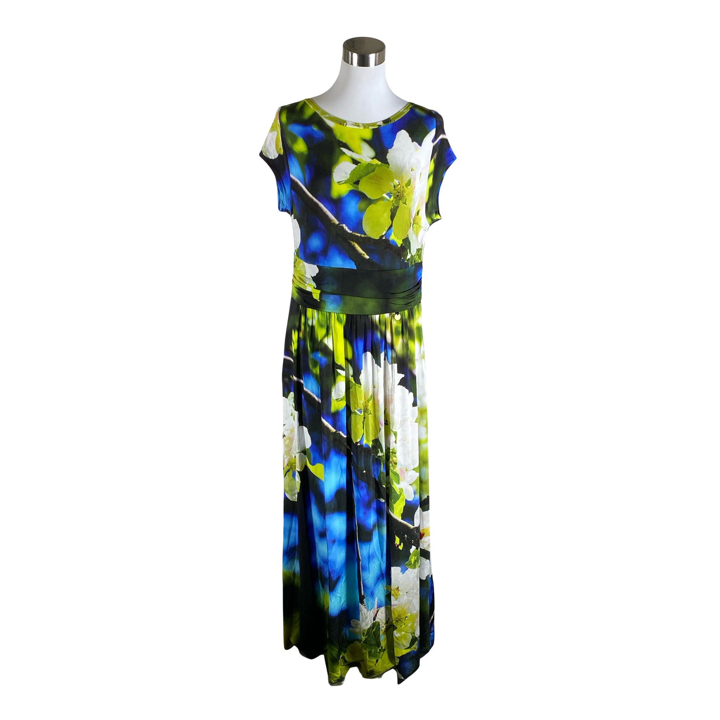 Unisex My Olsson - Schiffon dress, size 40 - Blue (1)