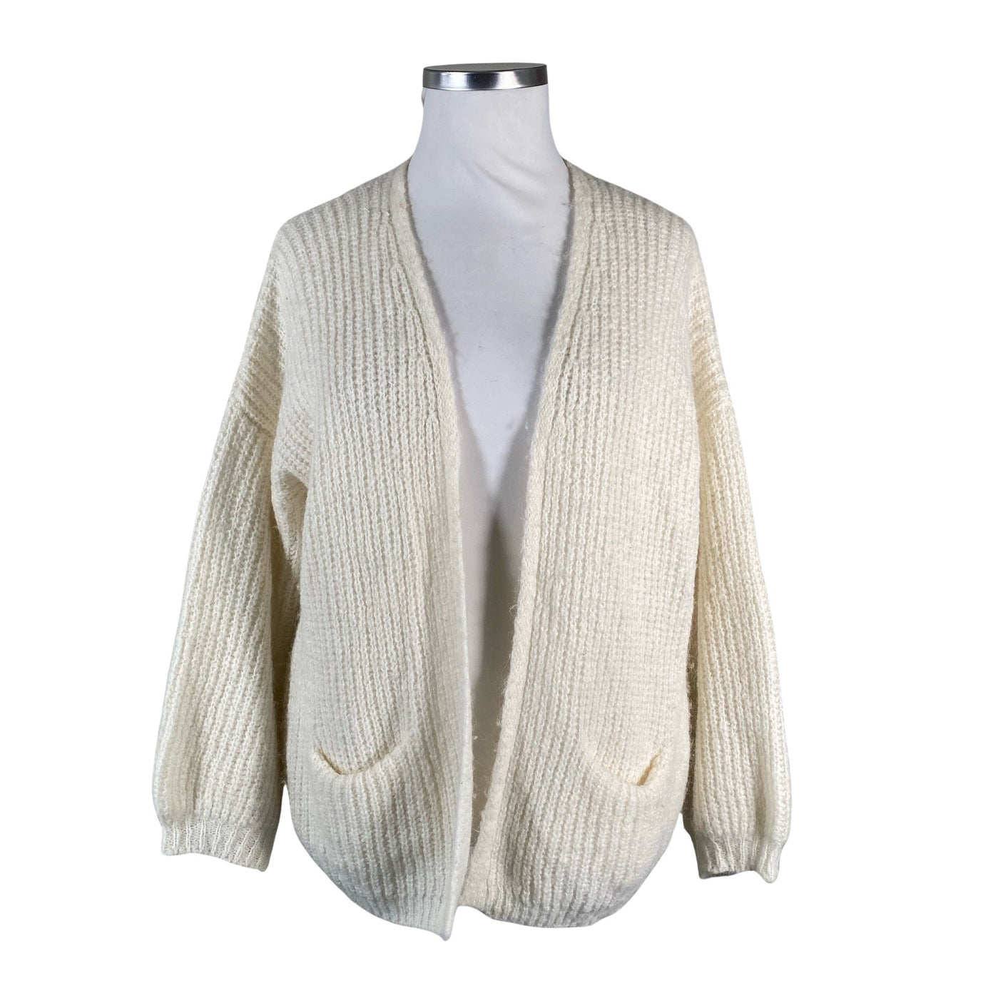 Unisex Bypias - Cardigan, size 44 - White (1)