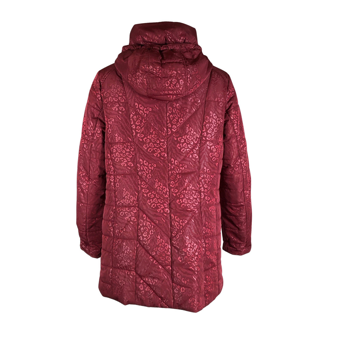 Unisex Barbara Lebek - Winter jacket, size 40 - Wine red (2)