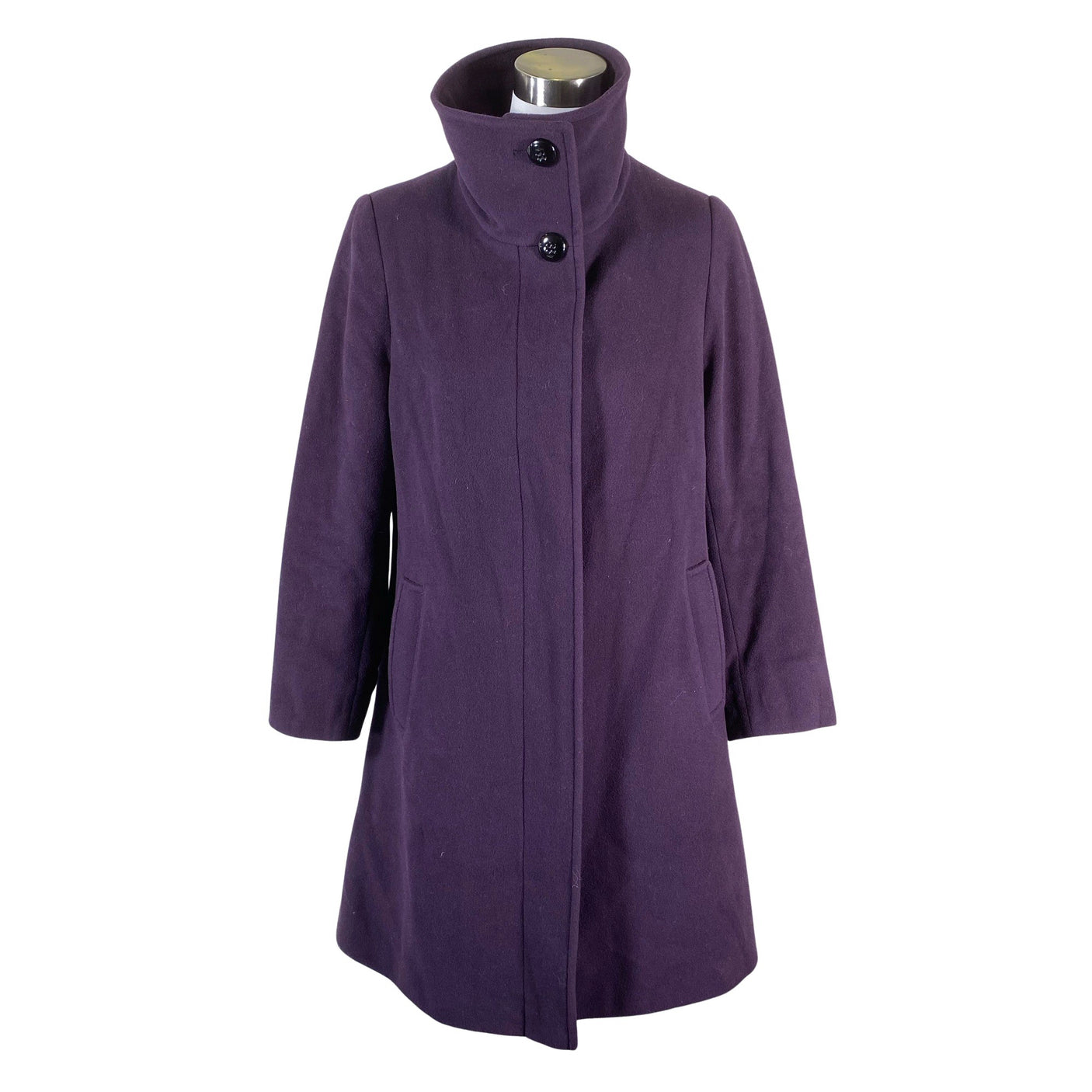Unisex Hettemarks - Wool coat, size 38 - Violet (1)