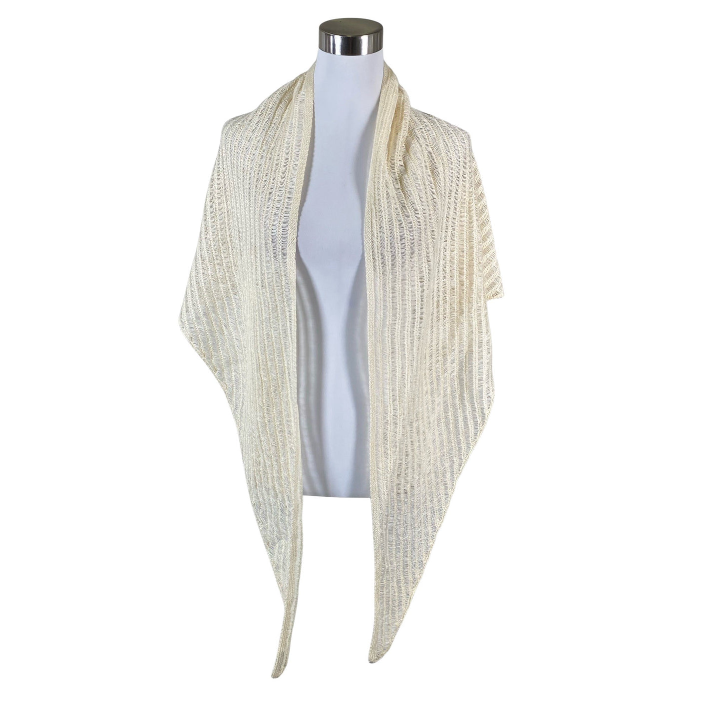 Unisex Pirita - Shawl, size Maxi - Natural white (1)