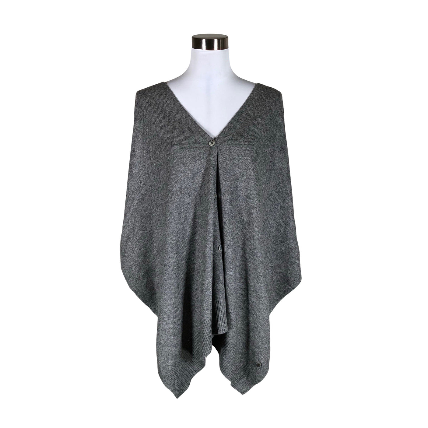 Unisex Marc O'Polo - Poncho, size 40 - Gray (1)