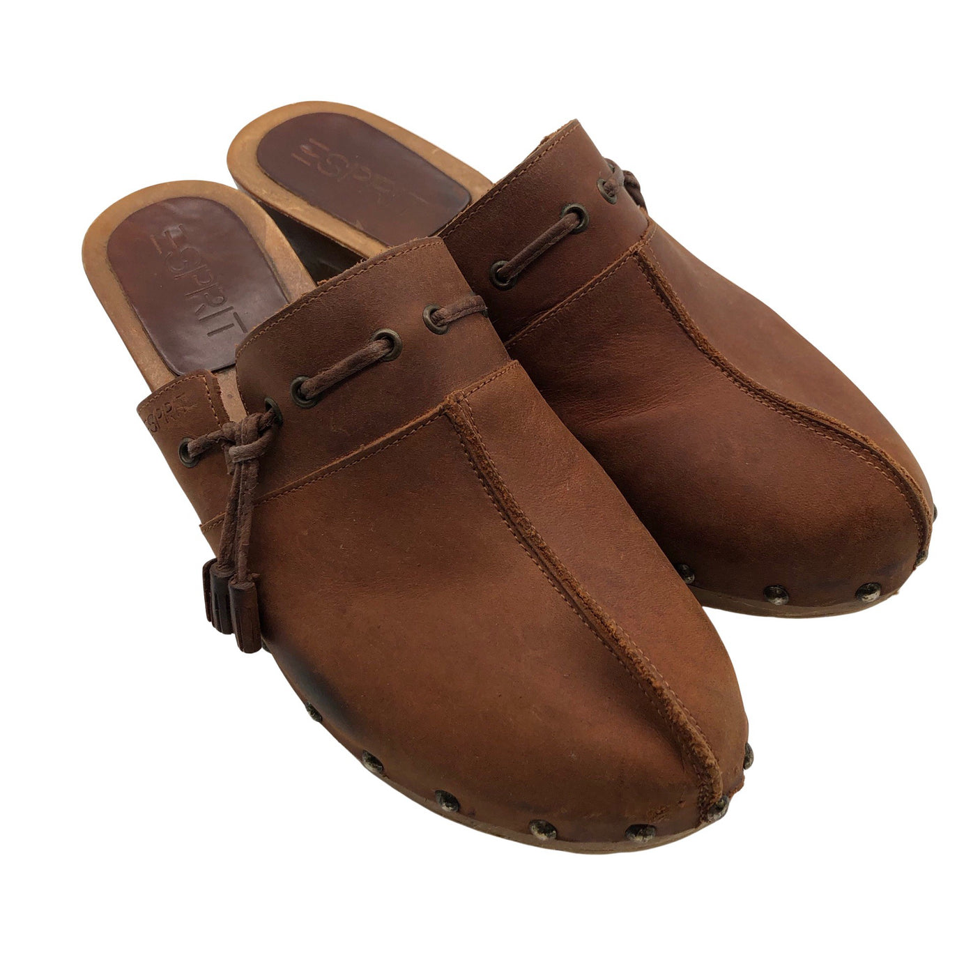 Unisex Esprit - Slip-on shoes, size 40 - Brown (2)