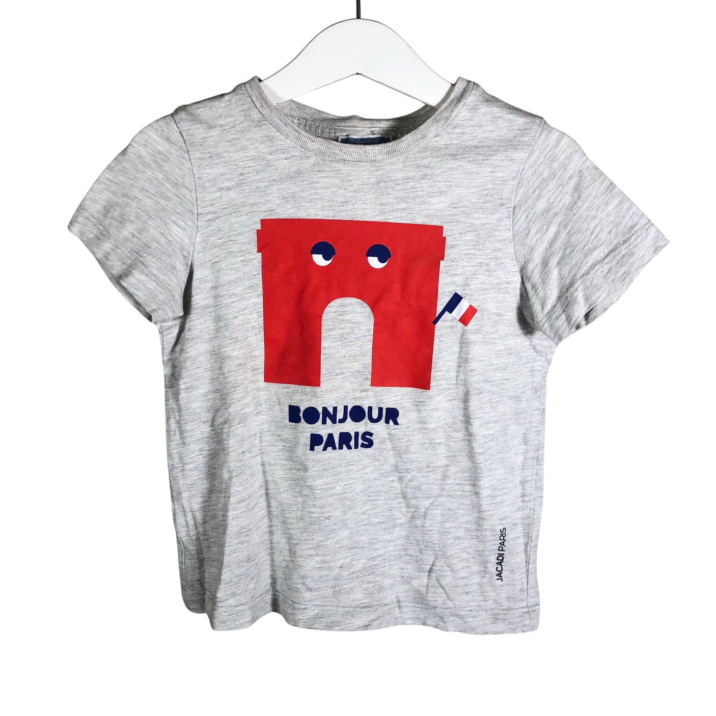 Unisex Jacadi - T-shirt, size 92 - 98 - Gray (1)