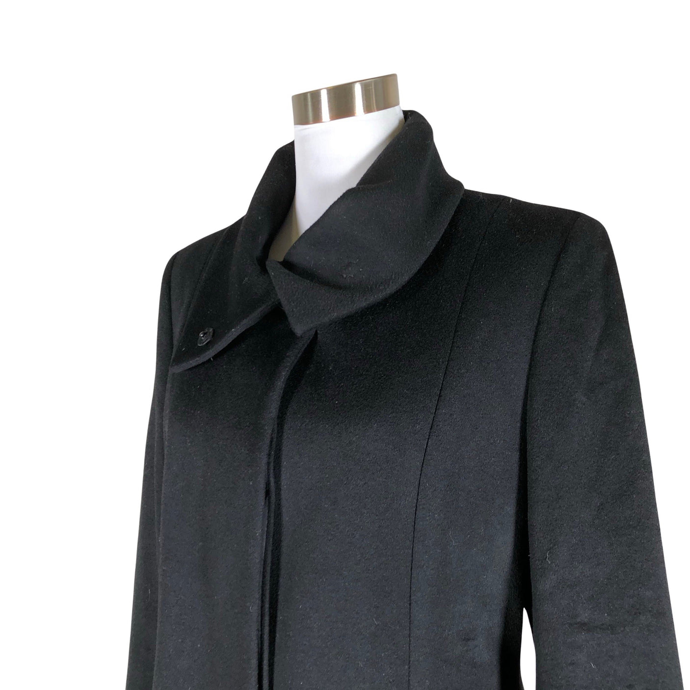 Unisex Cinzia Rocca - Wool coat, size 38 - Black (3)