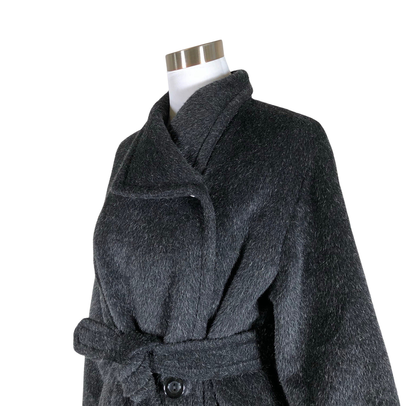 Unisex Marimekko - Wool coat, size 38 - Black (3)