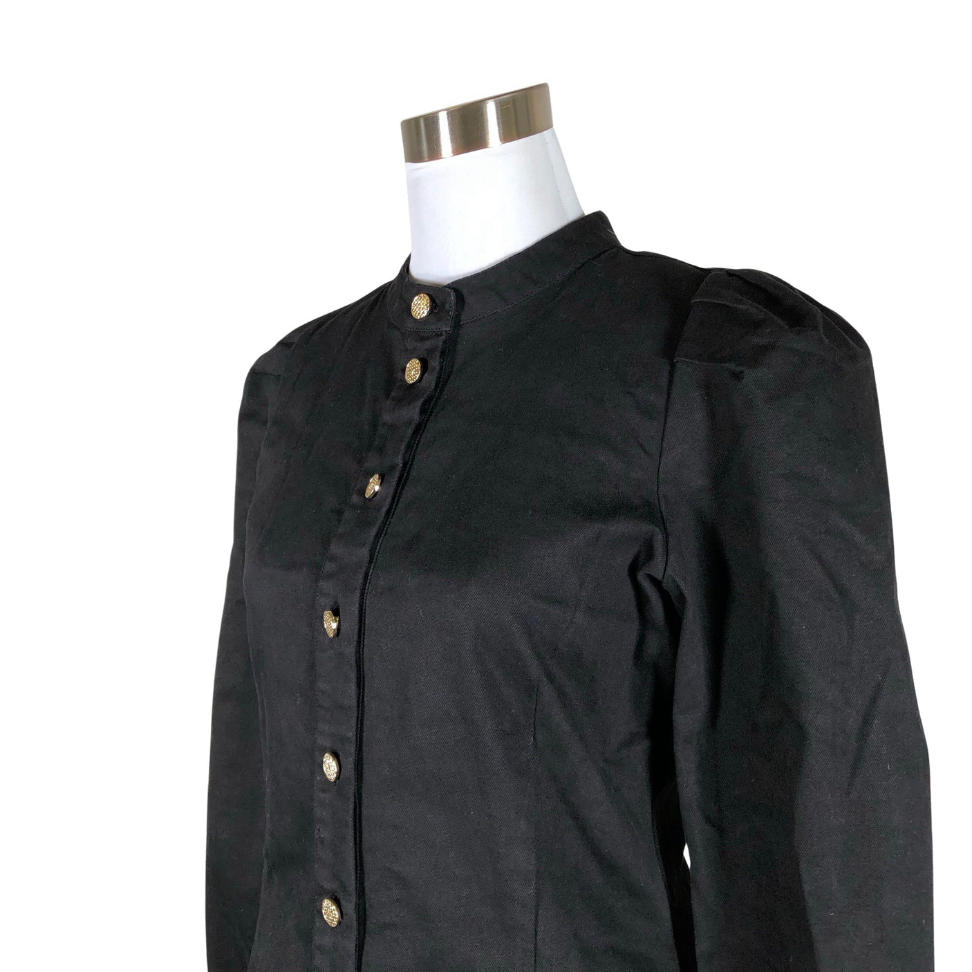 Unisex Rue de Femme - Denim dress, size 38 - Black (3)