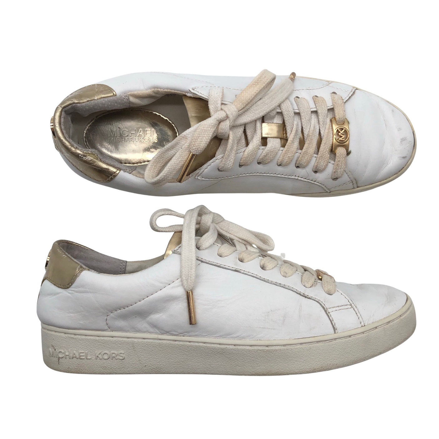 Unisex Michael Kors - Casual sneakers, size 38 - White (1)