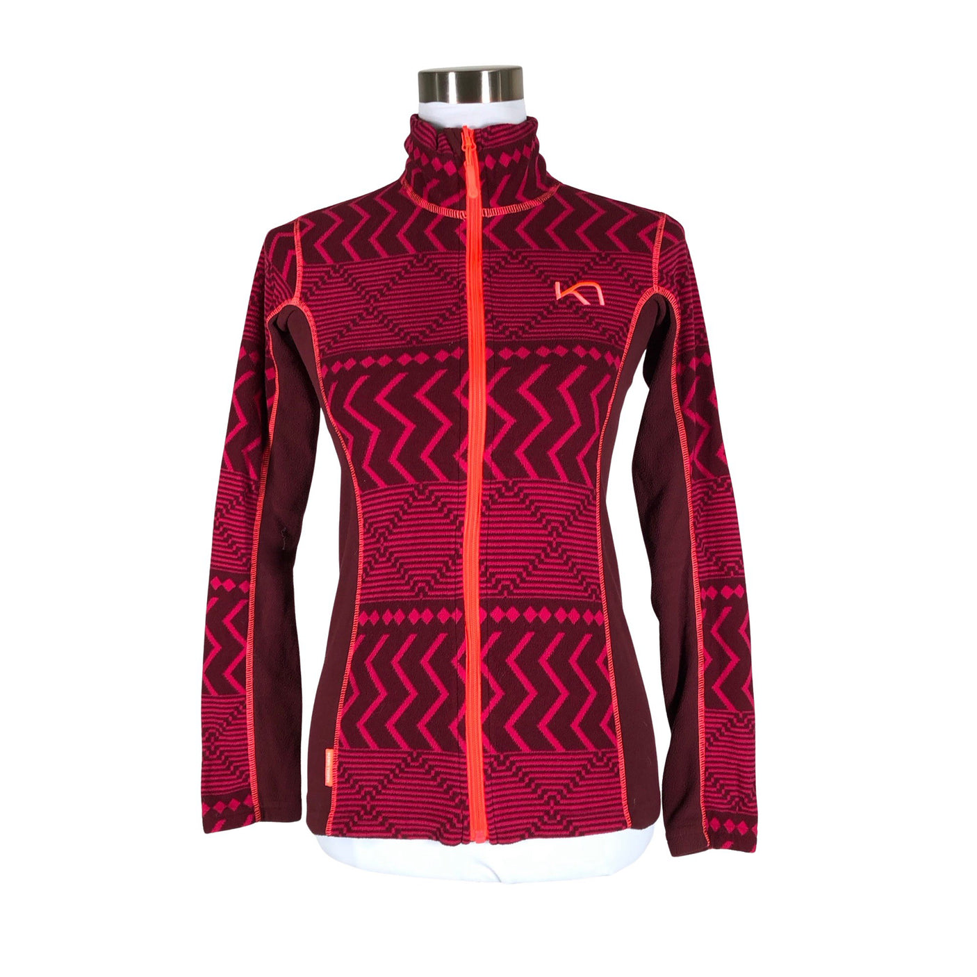 Unisex Kari Traa - Fleece jacket, size 36 - Wine red (1)
