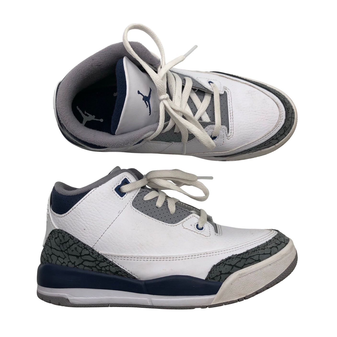 Unisex Jordan (Nike) - Casual sneakers, size 35 - White (1)