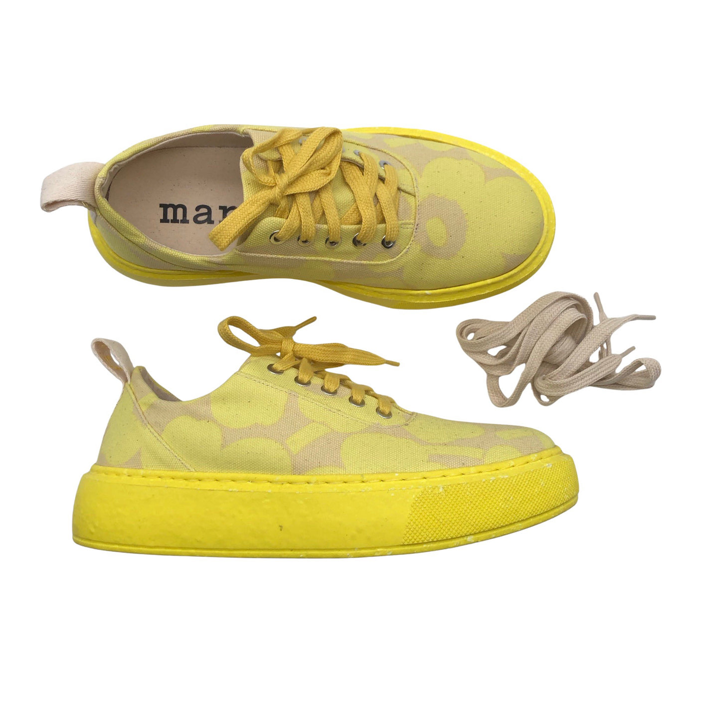 Unisex Marimekko - Casual sneakers, size 41 - Yellow (1)