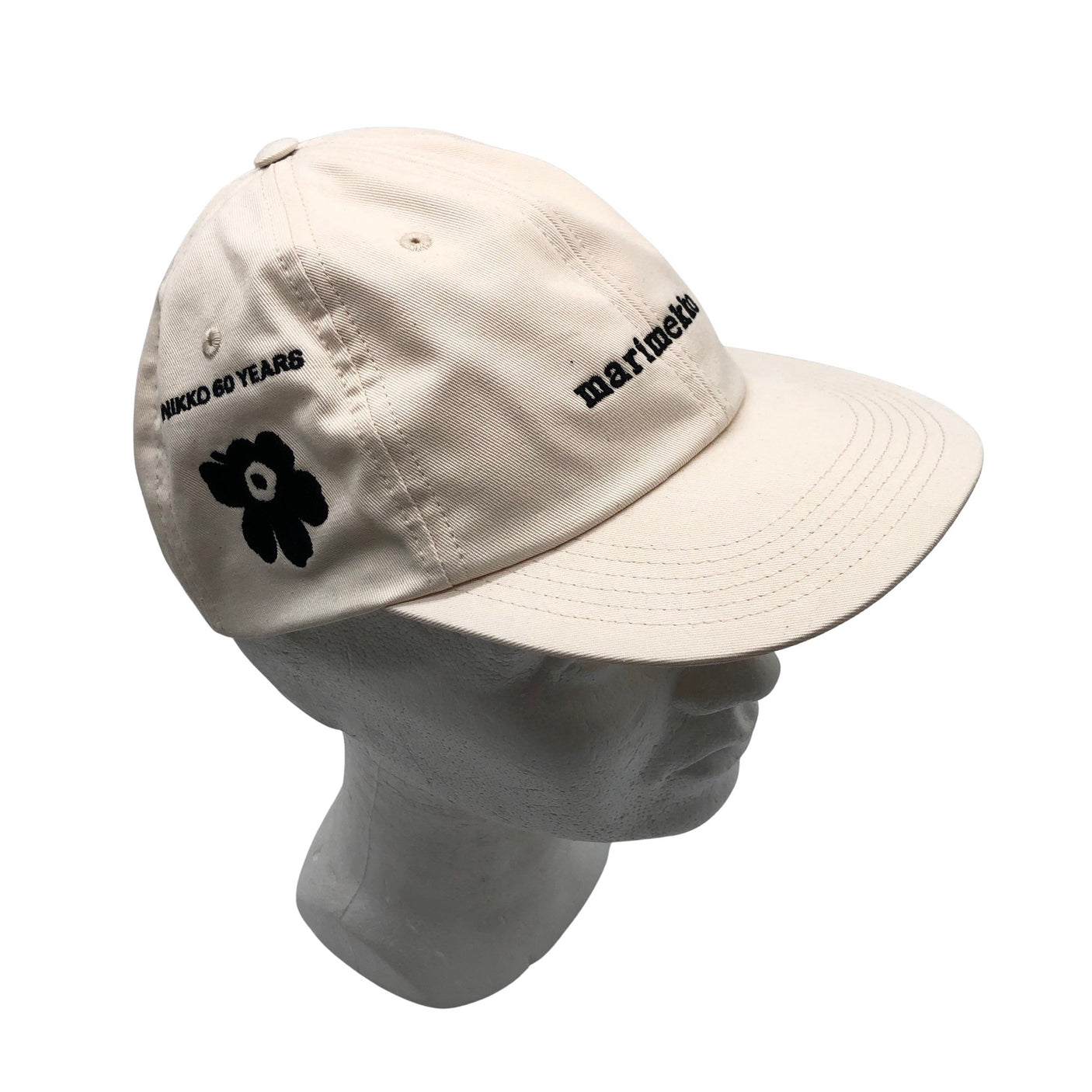 Unisex Marimekko - Cap, size 52 - 54 cm - Natural white (1)
