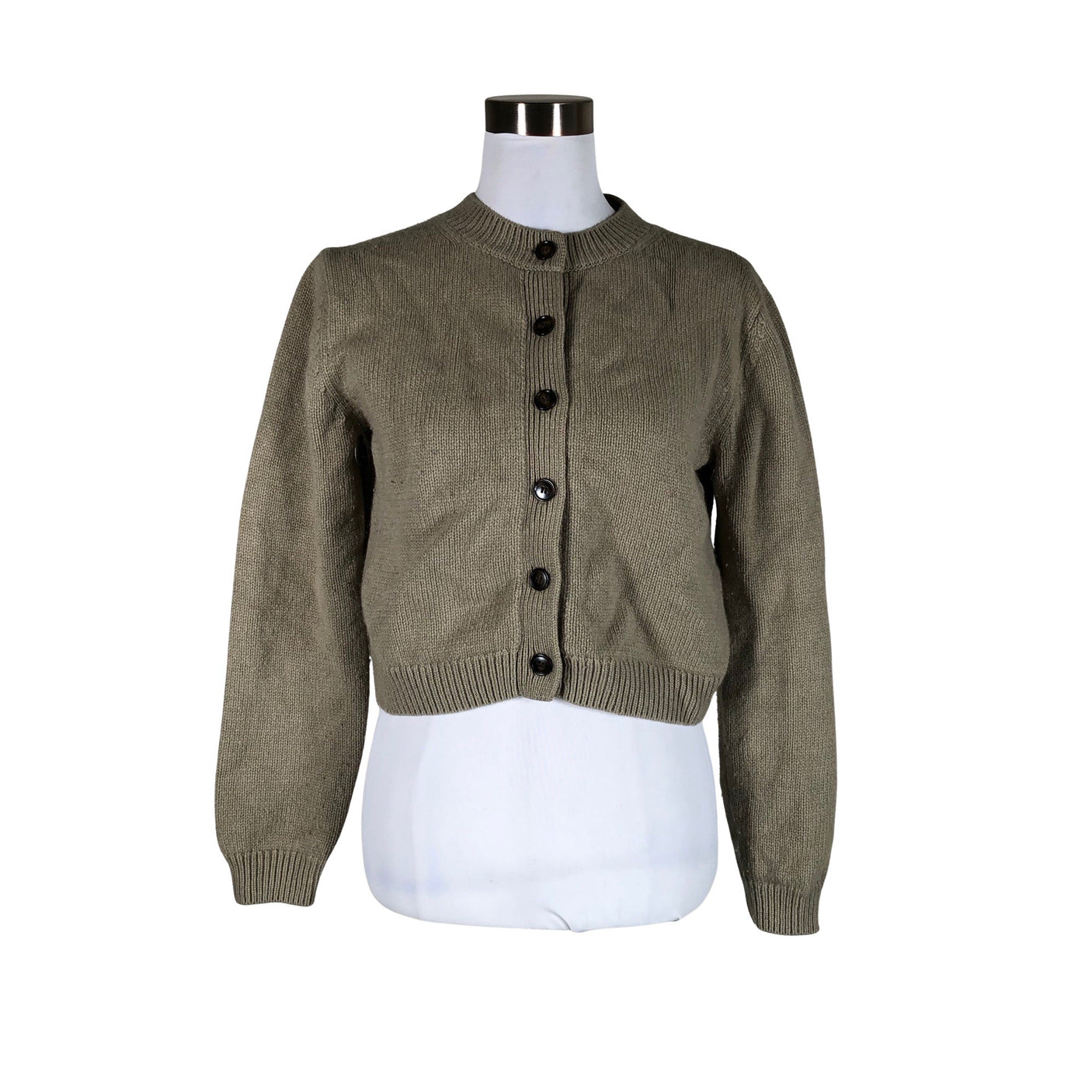 Unisex Massimo Dutti - Cardigan, size 38 - Beige (1)