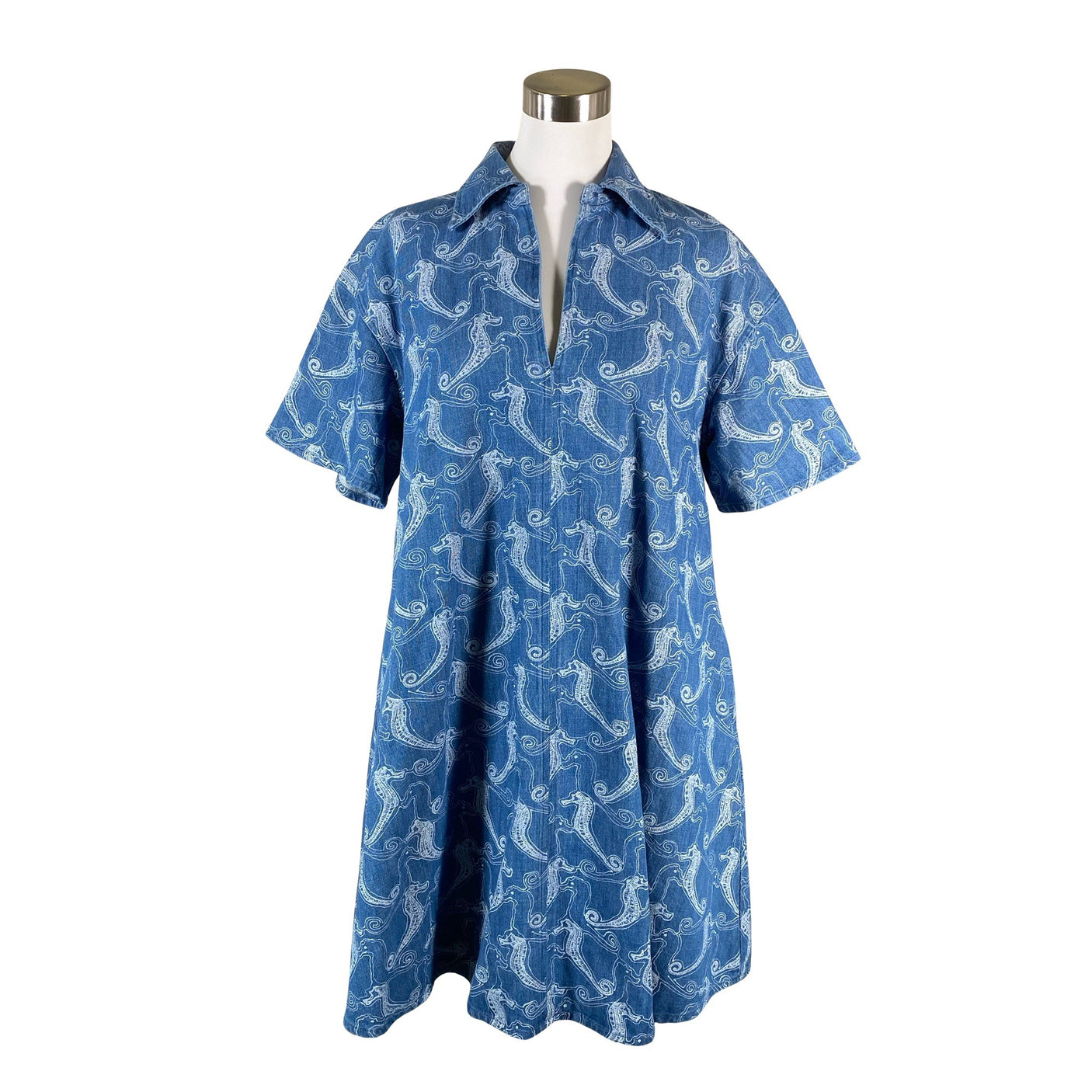 Unisex Samsoe&Samsoe - Denim dress, size 38 - Blue (1)