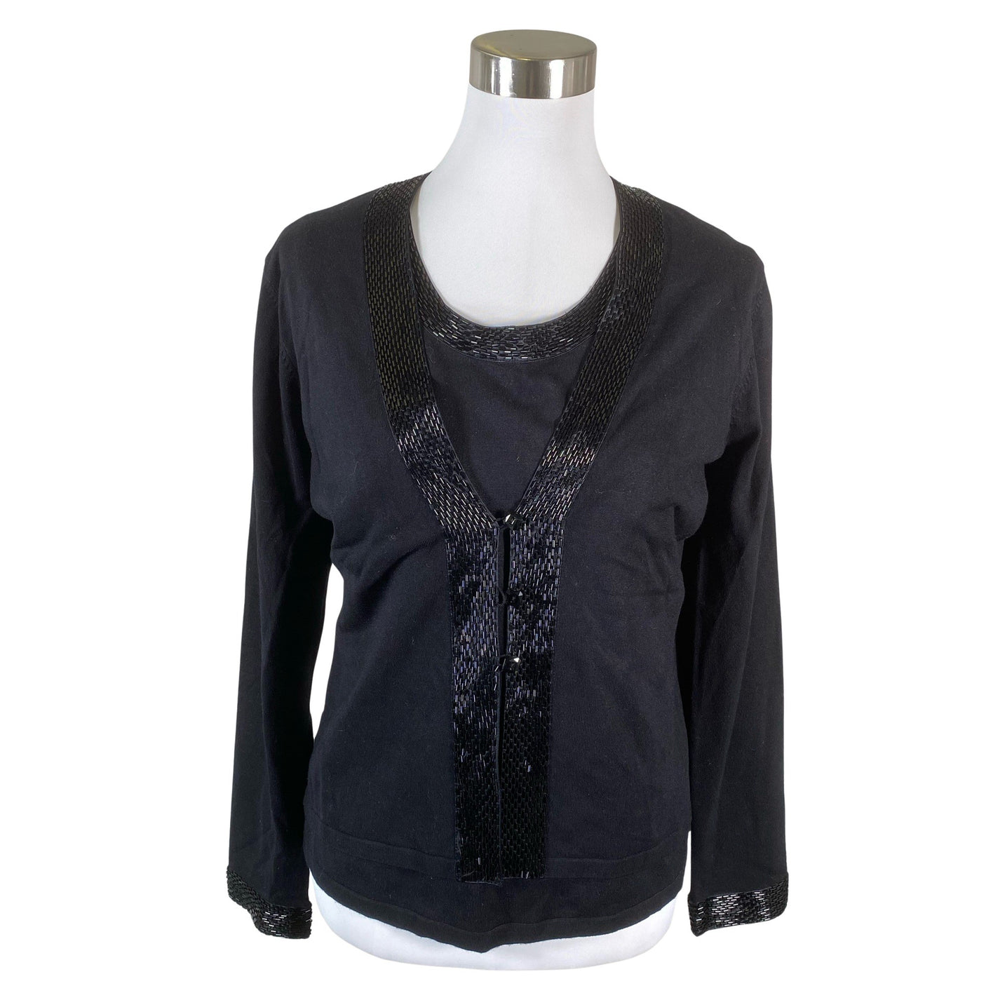 Unisex Gerry Weber - Cardigan, size 40 - Black (1)