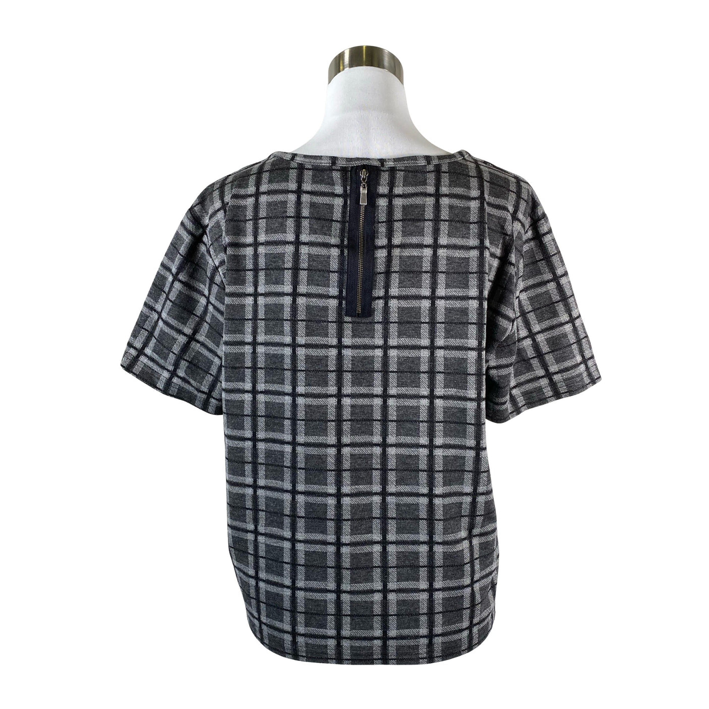 Unisex Fransa - Short-sleeved blouse, size 40 - Gray (2)