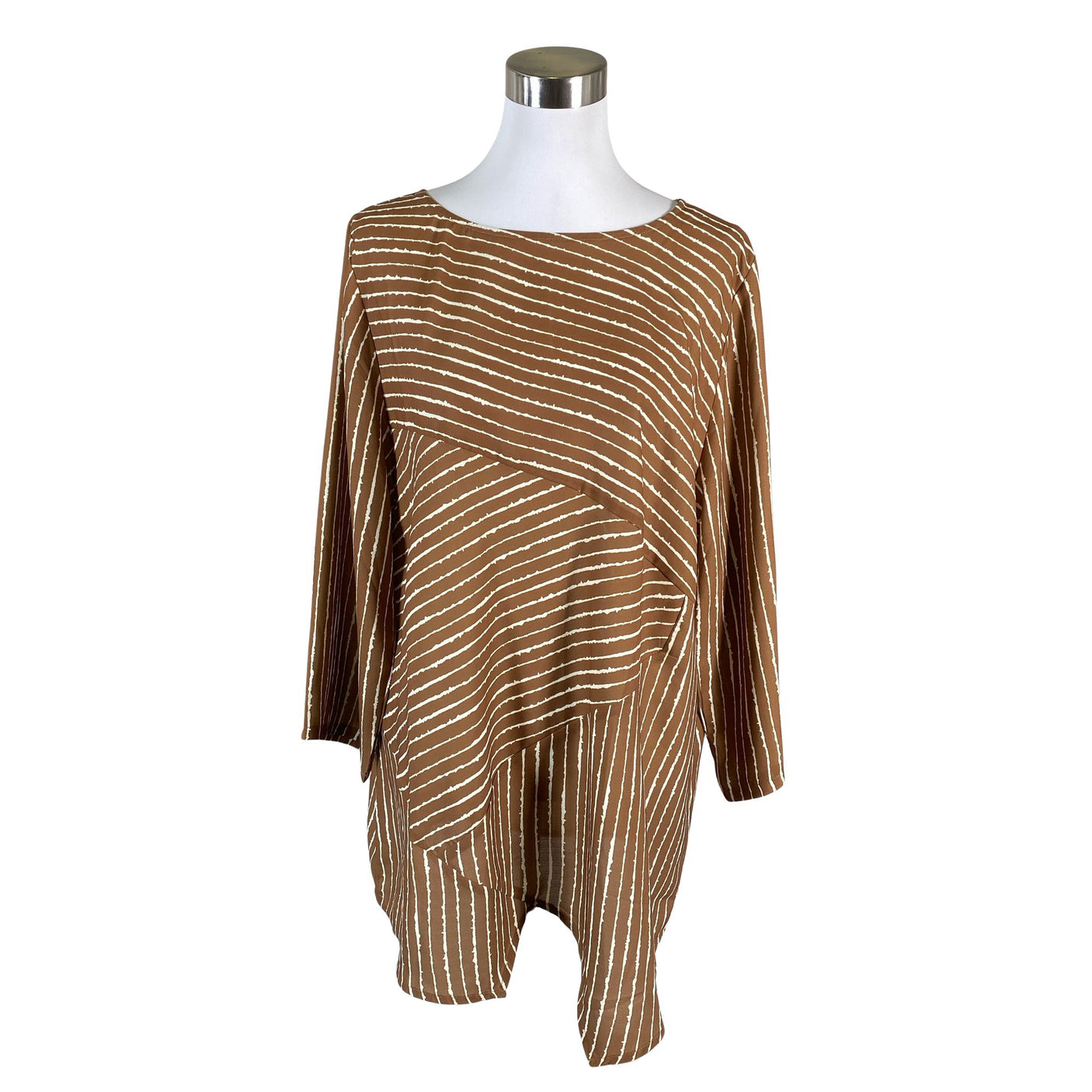 Unisex Floryday - Blouse, size 40 - Brown (1)