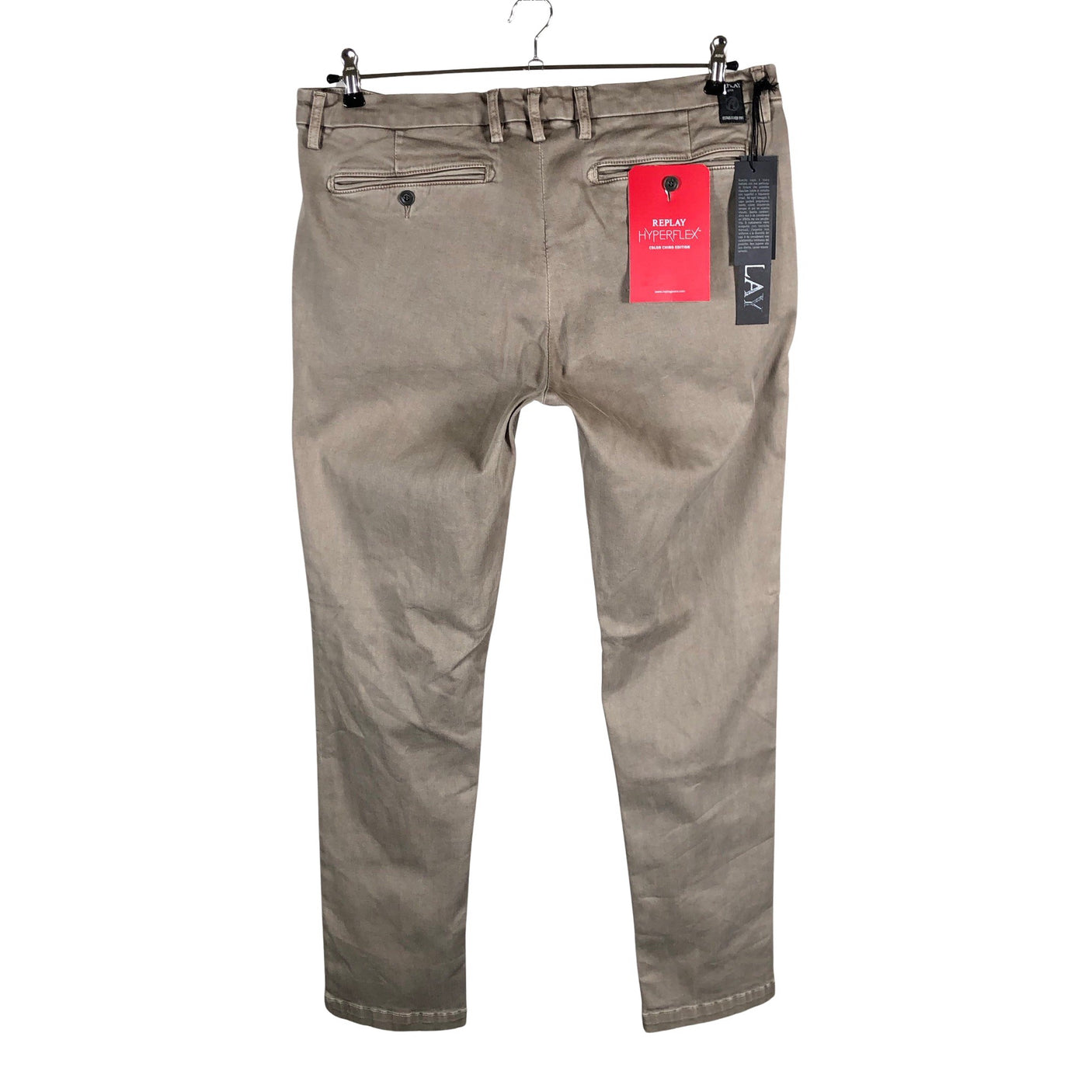 Unisex Replay - Chinos, size W38 - Brown (2)