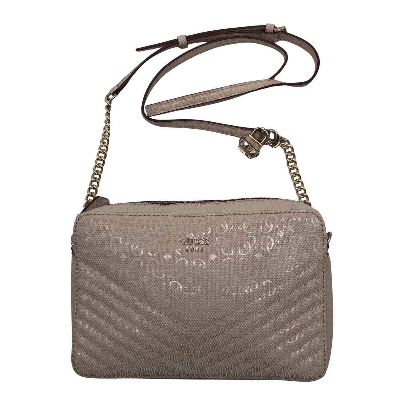 Unisex Guess - Shoulder bag, size Mini - Beige (1)