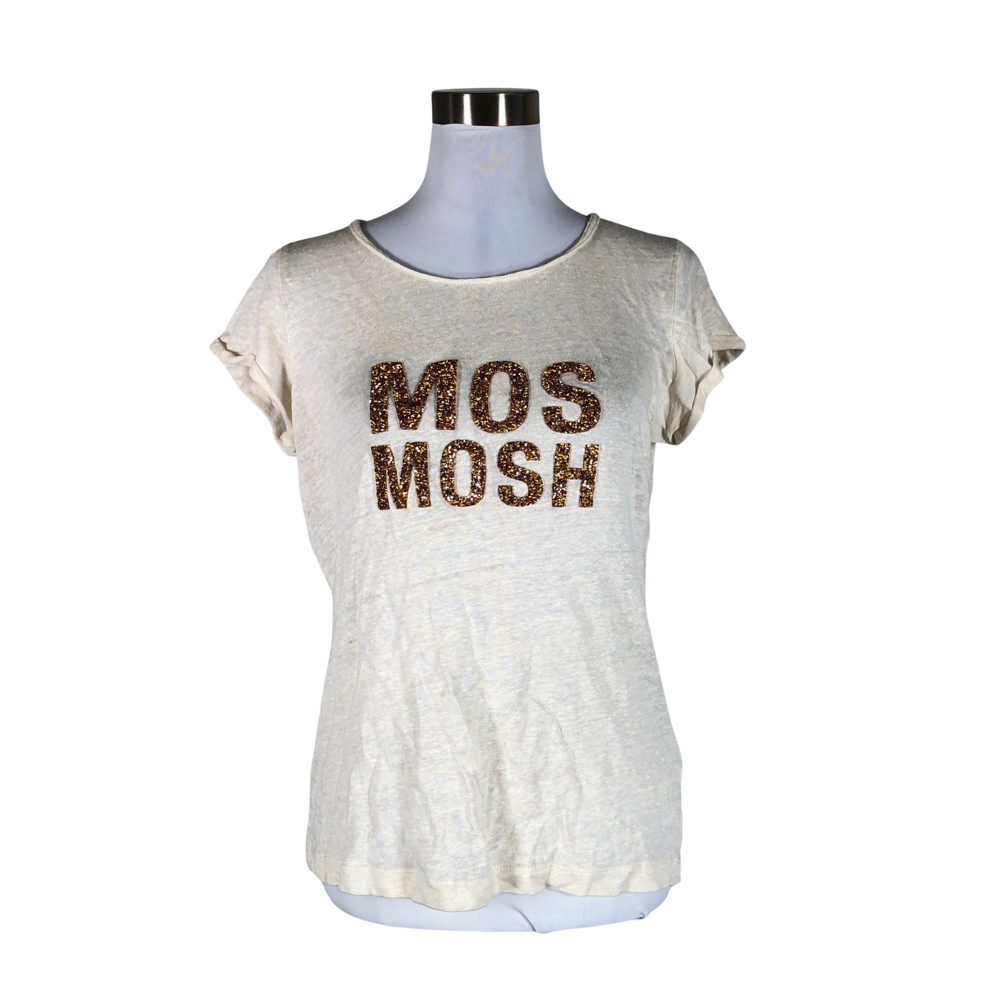 Unisex Mos Mosh - T-shirt, size 36 - Beige (1)