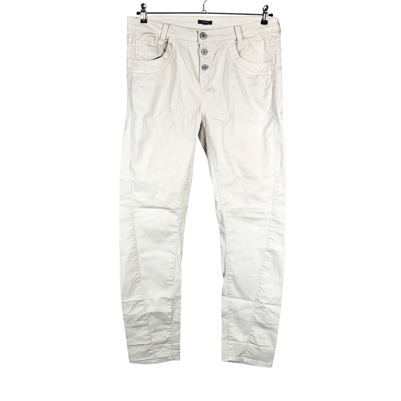 Unisex Lindex - Slacks, size 42 - Beige (1)
