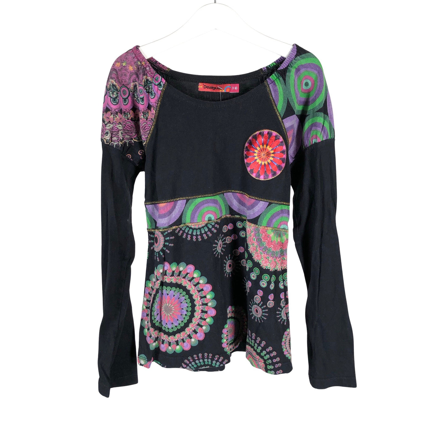 Unisex Desigual - Tricot tunic, size 134 - 140 - Black (1)