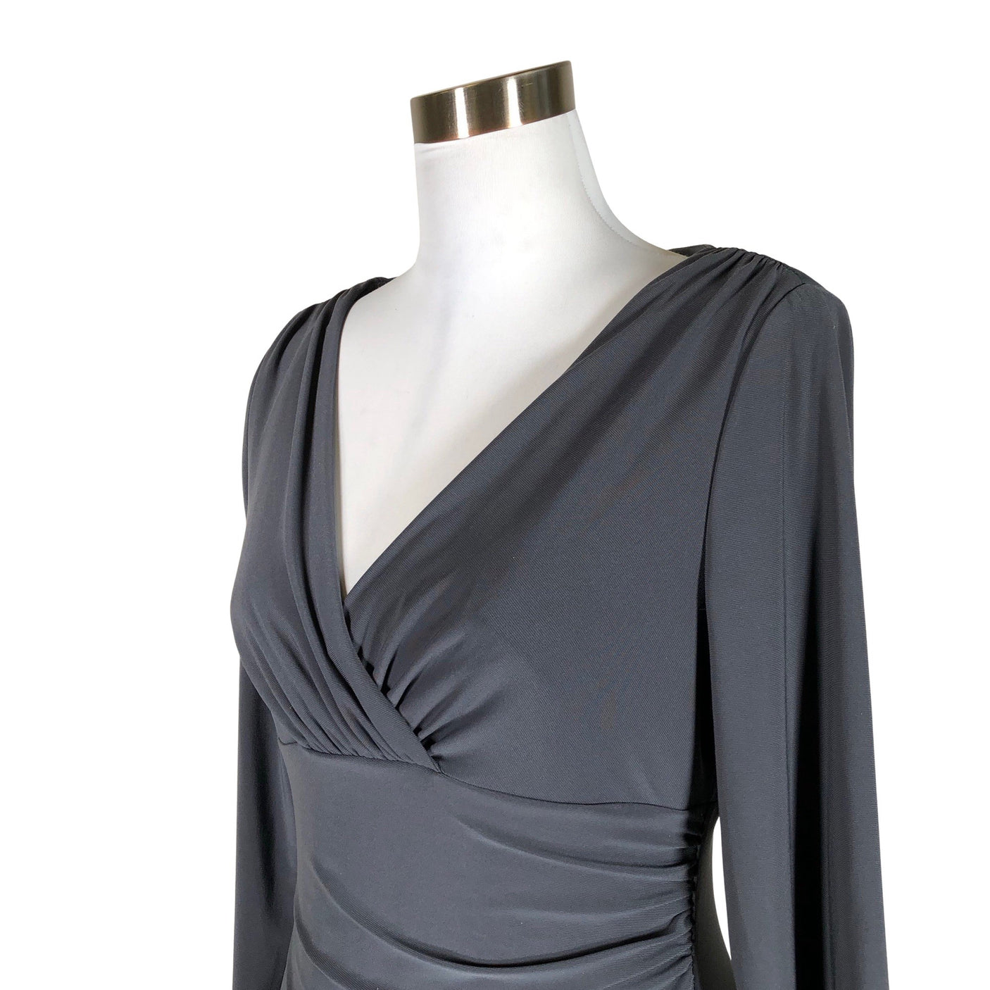 Unisex Lauren Ralph Lauren - Tricot dress, size 40 - Gray (3)