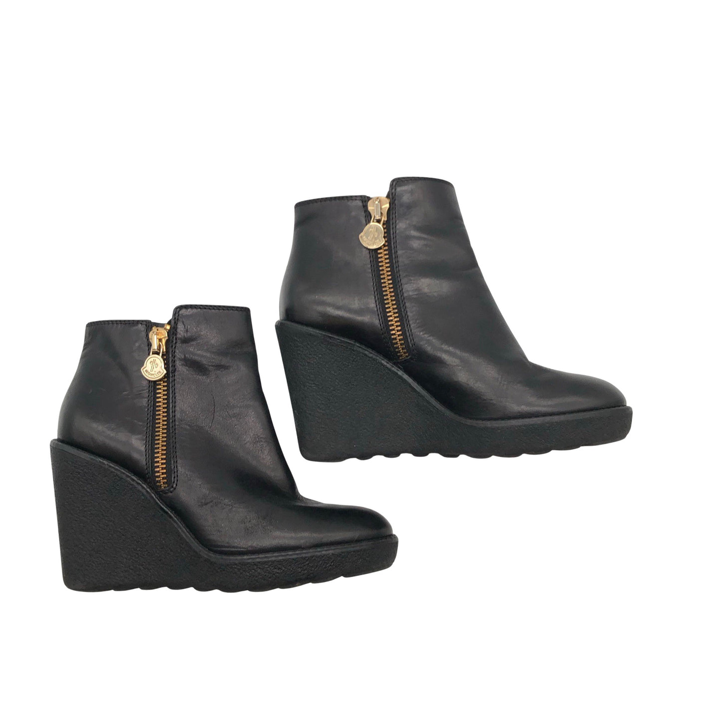 Unisex Moncler - Ankle boots, size 38 - Black (1)