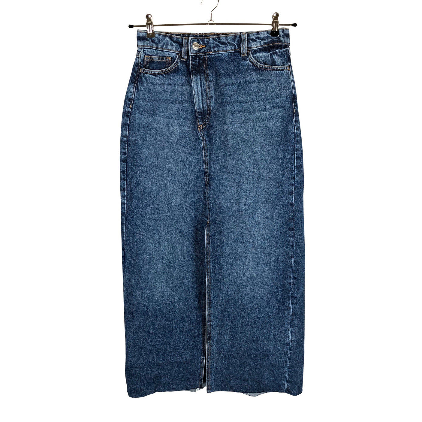Unisex Lindex - Denim skirt, size 36 - Blue (1)