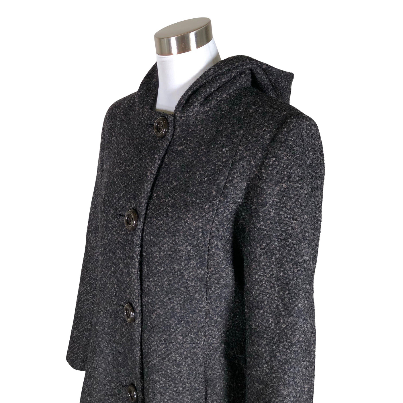 Unisex Cinzia Rocca - Wool coat, size 40 - Black (3)