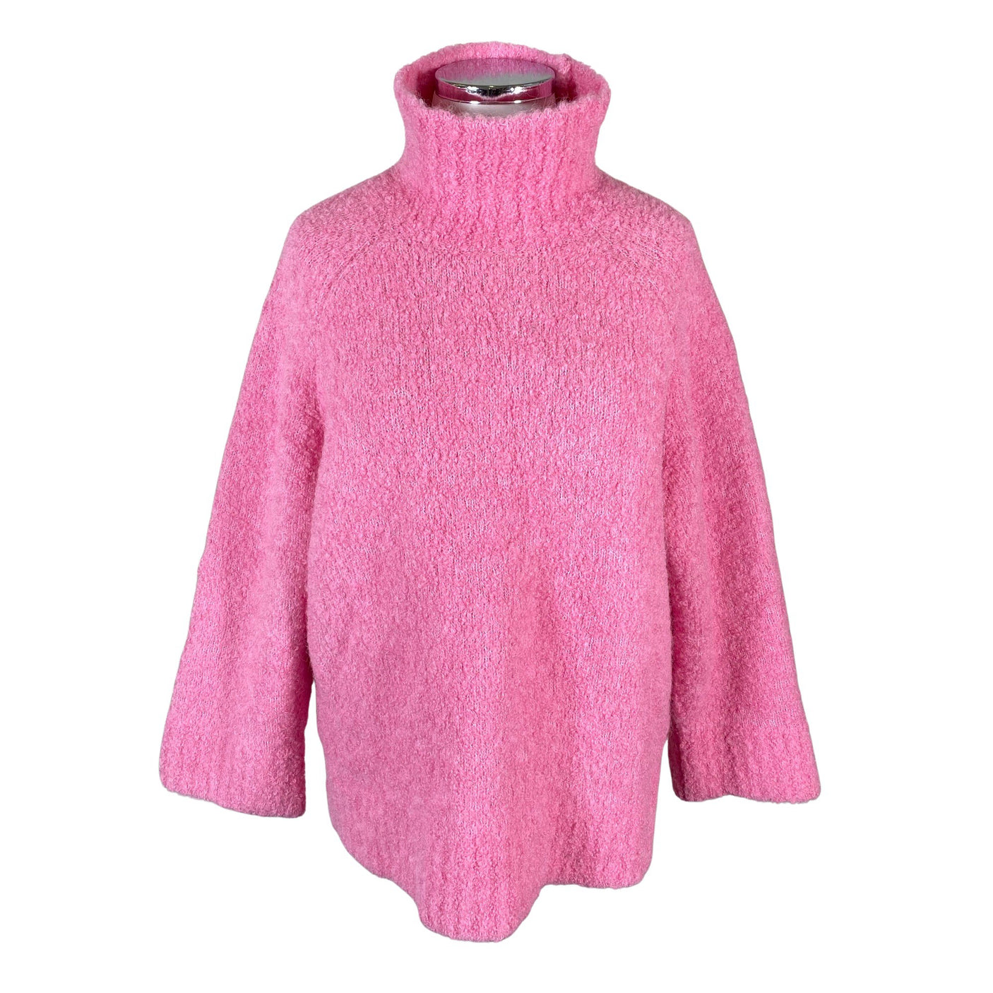 Unisex Selected - Knit tunic, size 44 - Light pink (1)