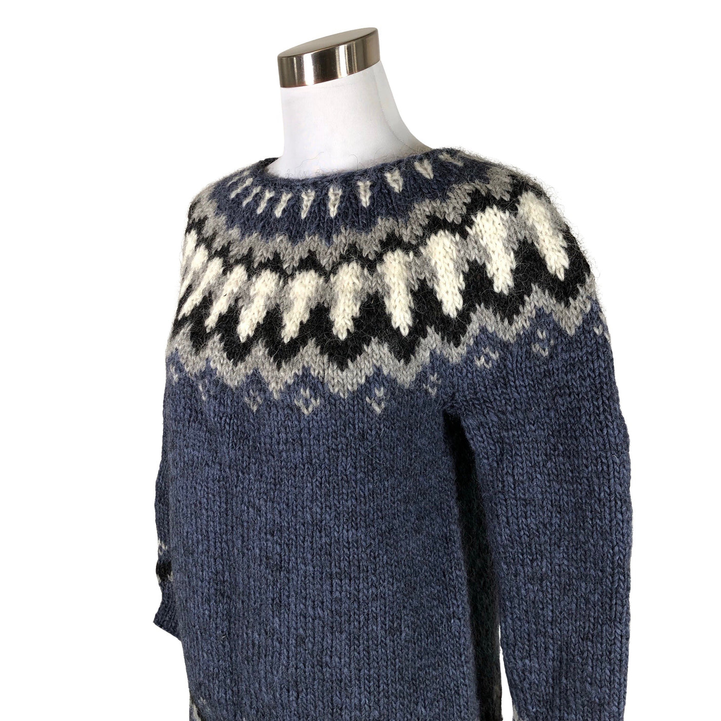 Unisex Handmade - Sweater, size 38 - Blue (3)