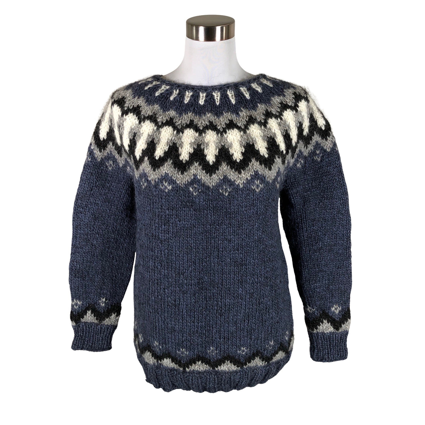 Unisex Handmade - Sweater, size 38 - Blue (1)