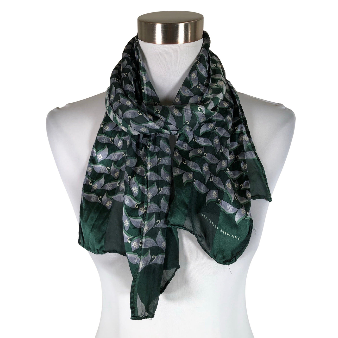 Unisex Marko Mikael Design - Scarf, size Maxi - Green (1)