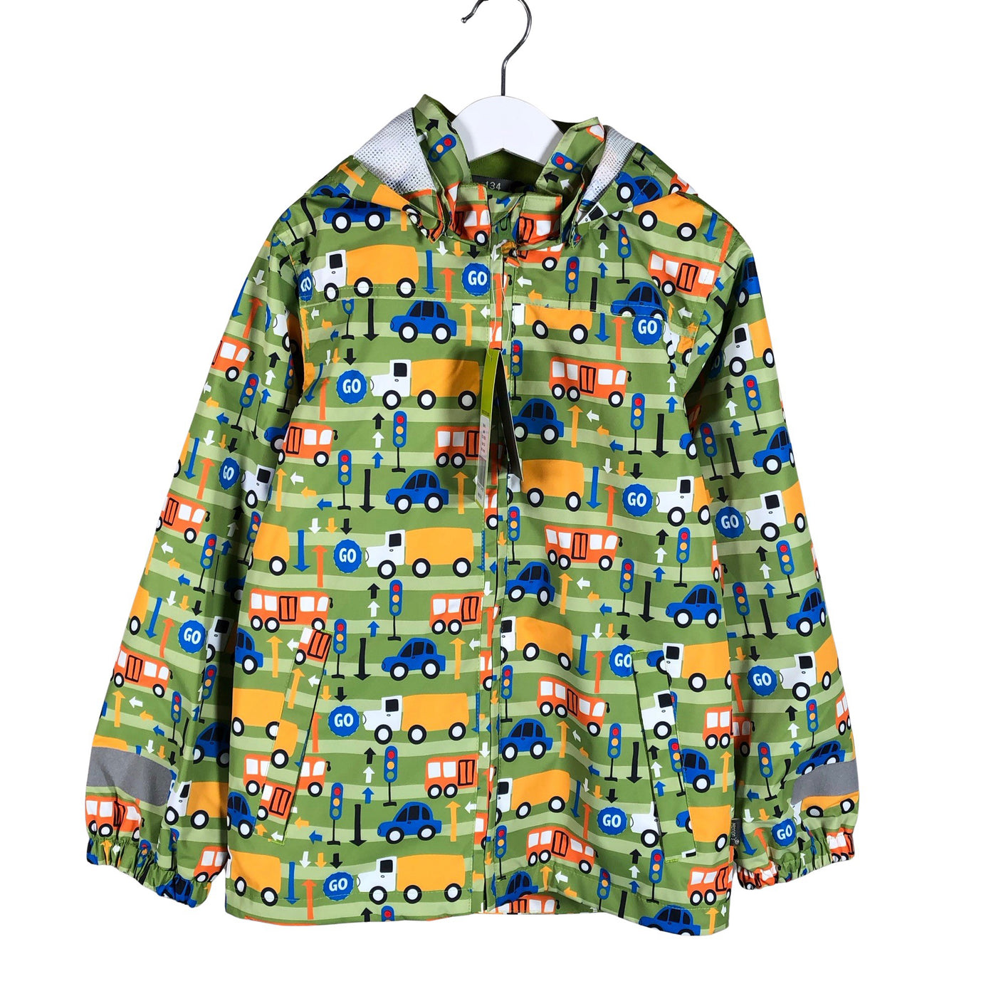 Unisex Motion's - Outdoor jacket, size 128 - 134 - Green (1)