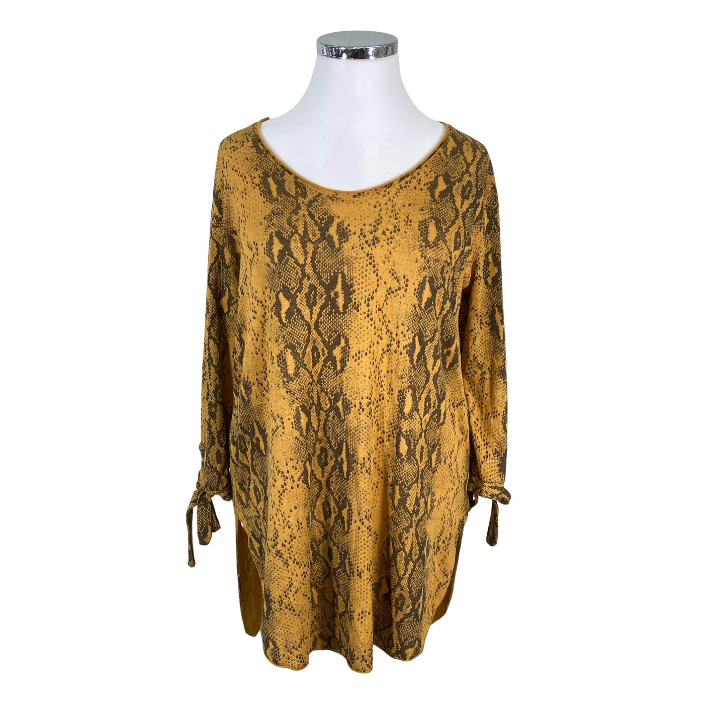 Unisex Mix by heart - Knit tunic, size 42 - Orange (1)