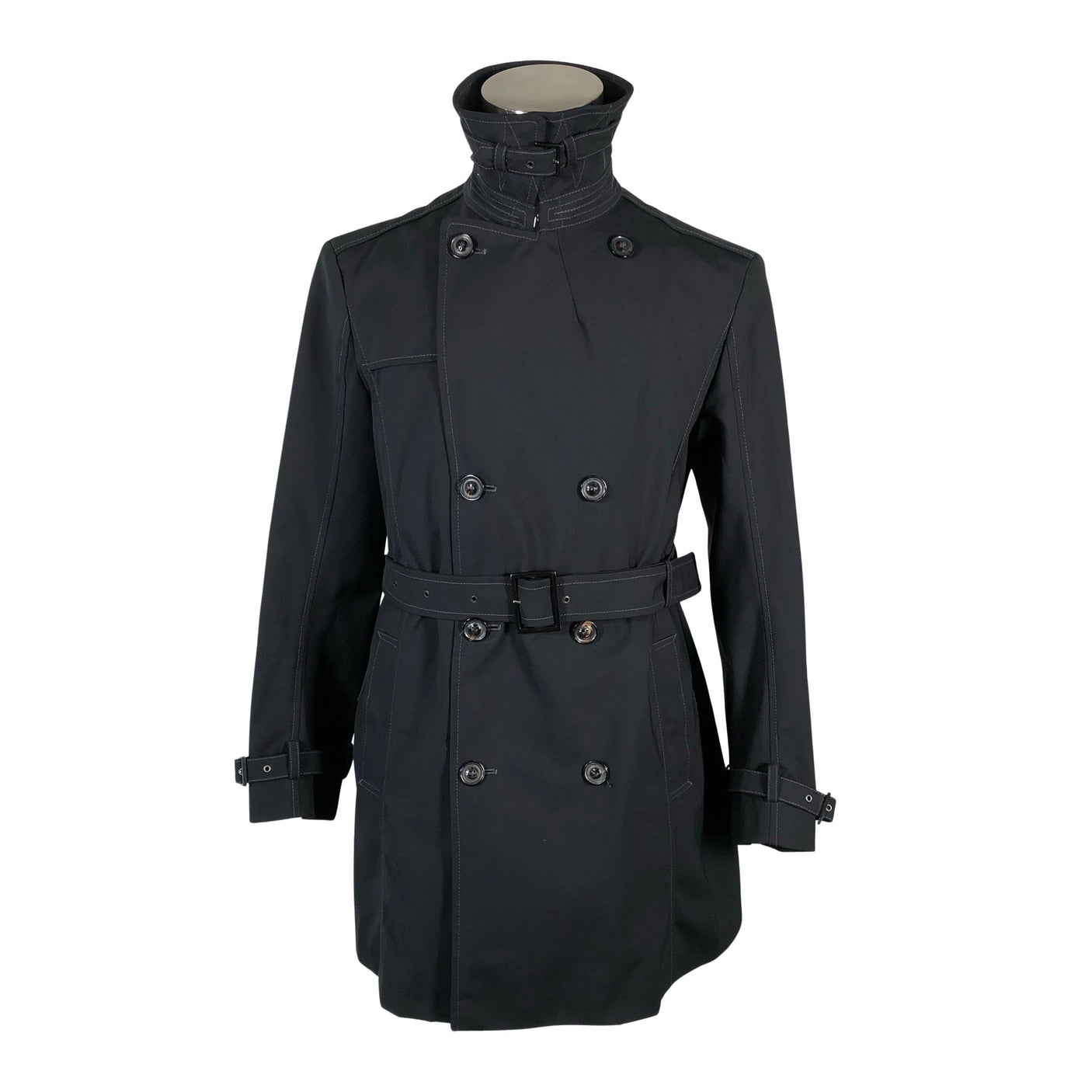 Unisex Armani Collezioni - Trench coat, size M - Black (3)