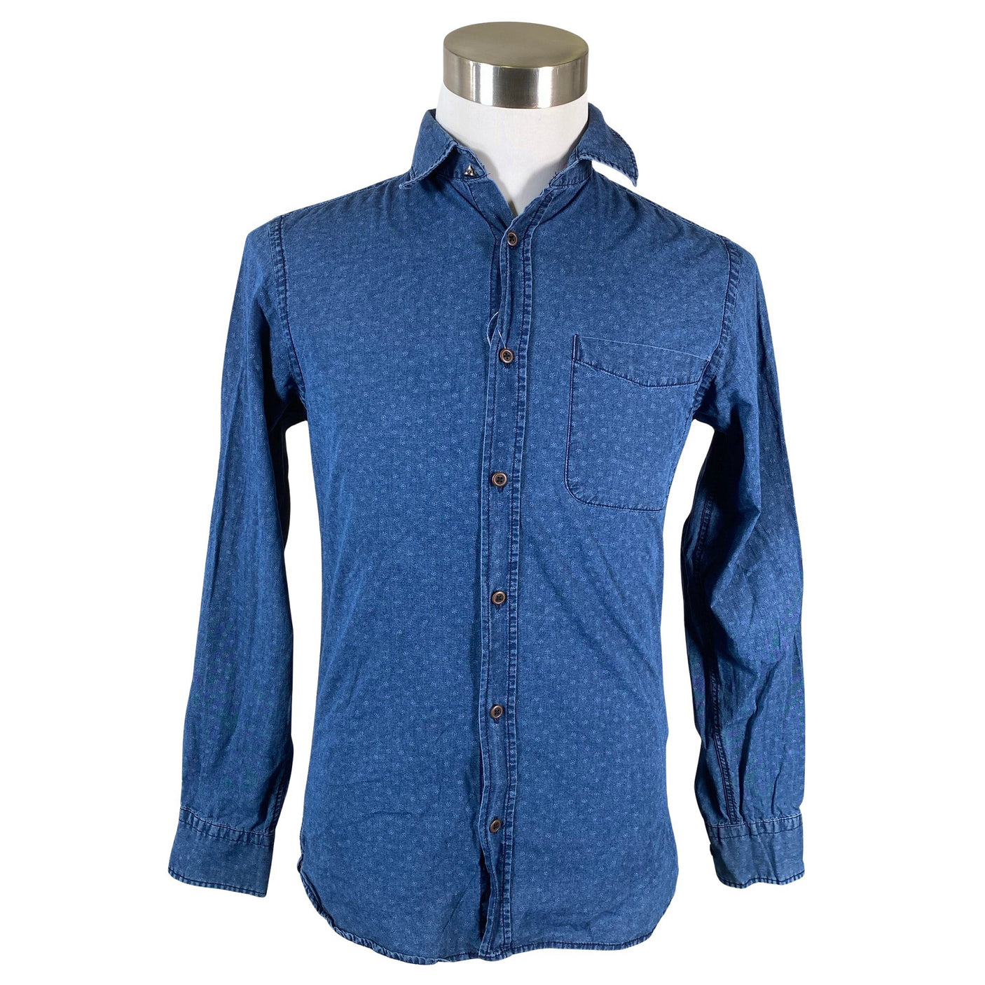 Unisex Jack & Jones - Collared shirt, size S - Blue (1)